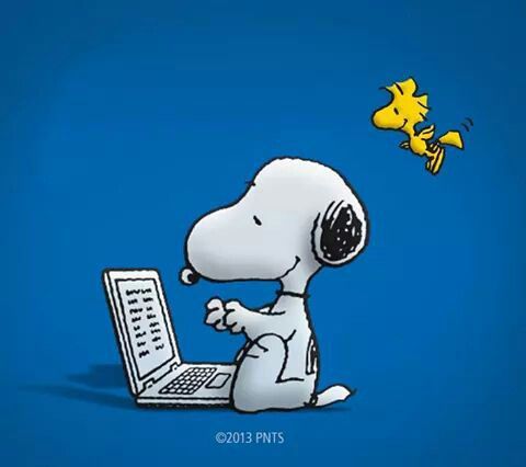 snoopy computer
